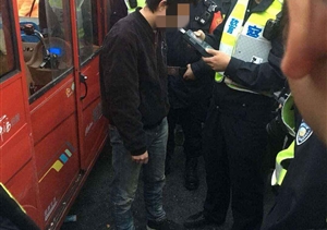 酒后駕駛出事故 蠻不講理還打人   ——良渚項(xiàng)目協(xié)助交警處理一起