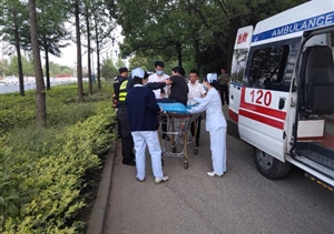 見義勇為當仁不讓  救死扶傷義不容辭 --黃山高新區(qū)項目隊員及時救