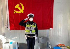 我是黨員，就應(yīng)該“戰(zhàn)疫”在一線 ——宗保公司參與疫情防控一線工