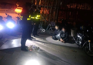 醉酒男乘車拒付錢  司機無奈求助保安 ——宗保公司駐惠南園區(qū)輔警