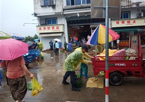 理性文明規(guī)范執(zhí)法  管方菜農(nóng)雙雙稱贊——宗保公司駐歙縣市容項(xiàng)目