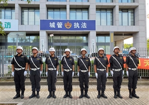 宗保公司順利完成臨港新片區(qū)升國旗暨綜合執(zhí)法大隊換裝儀式安保任