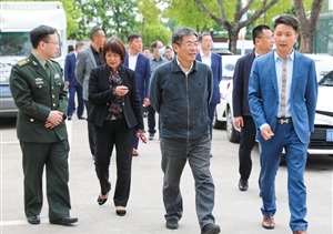 湖北省退役軍人事務(wù)廳領(lǐng)導(dǎo)到宗保公司調(diào)研