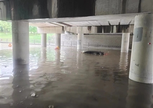 車輛涉水被困 隊員救助脫險—浙江民泰公司隊員救出被困駕駛員