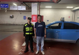 出租車輛電量耗盡車難行 員工熱心推車充電解困境—浙江民泰公司員