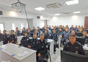 浙江民泰公司開展杭黃高鐵線路巡防隊員業(yè)務(wù)知識培訓