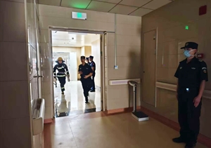 宗保公司項(xiàng)目參與上海浦江醫(yī)院消防疏散演練